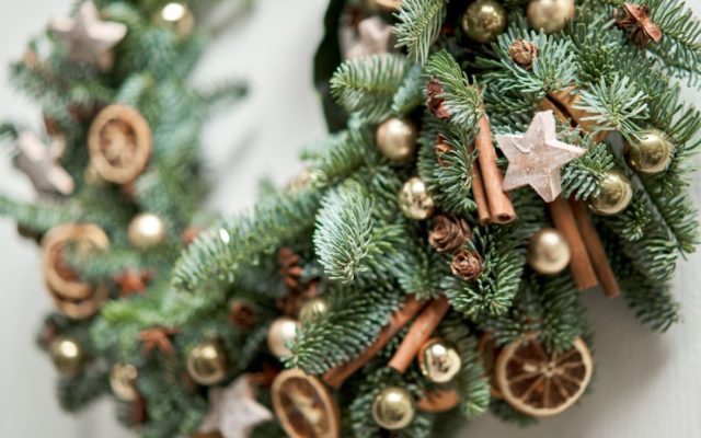 How to Hang a Christmas Wreath Without Damaging Your Composite Door
