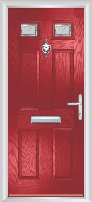 Composite Door - Alnwick - Classic Collection - Red