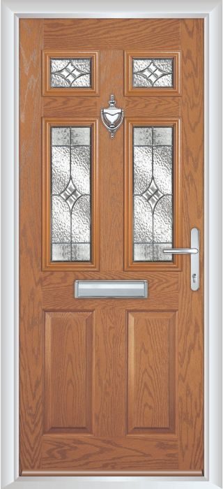 Composite Door - Arundel - Classic Collection - Irish Oak