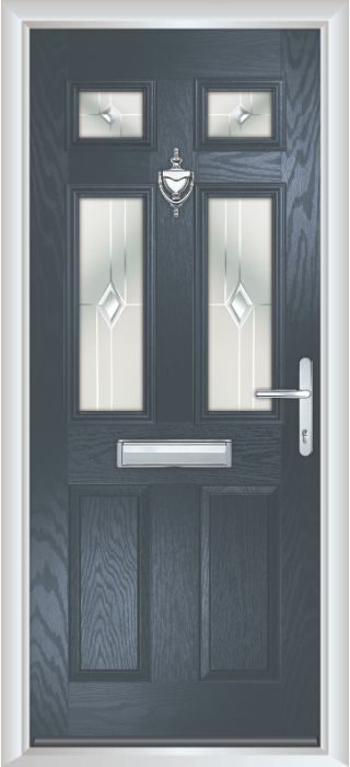 Composite Door - Arundel - Classic Collection - Anthracite Grey