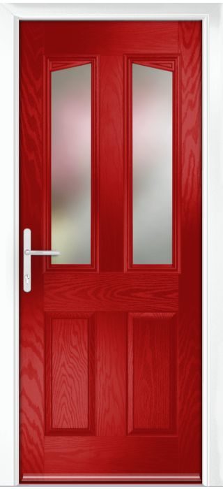 Composite Door - Aydon - Classic Collection - Red