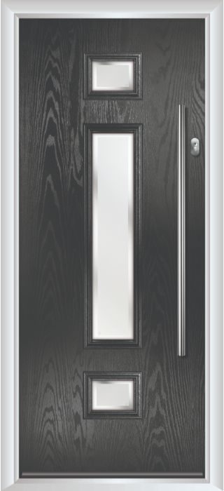Composite Door - Baird - Contemporary Collection - Black