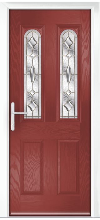 Composite Door - Bamburgh - Classic Collection - Marsala