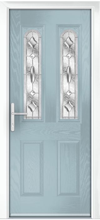 Composite Door - Bamburgh - Classic Collection - Wedgewood