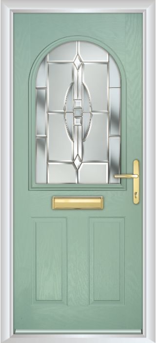 Composite Door - Barnard - Classic Collection - Chartwell Green