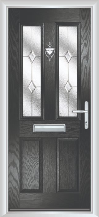 Bowater Doors - Composite Door - Bede - Black Door