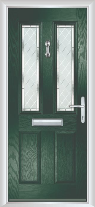 Bowater Doors - Composite Door - Bede - Green