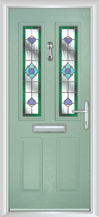 Bowater Doors - Composite Door - Bede - Chartwell Green