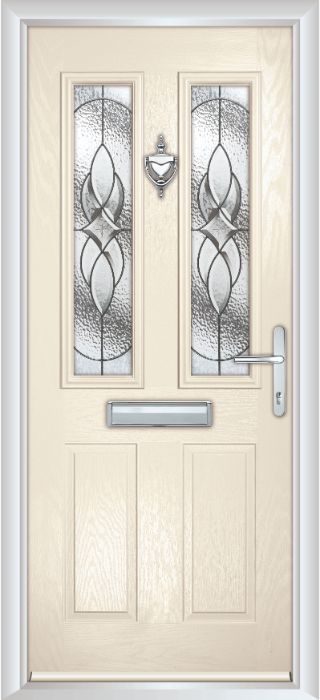 Composite Door - Bede - Cream White