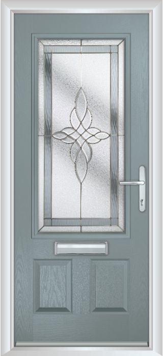 Composite Door - Berkeley - Classic Collection - Silver Grey