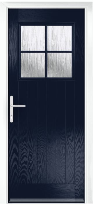 Composite Door - Birch - Rural Collection - Blue