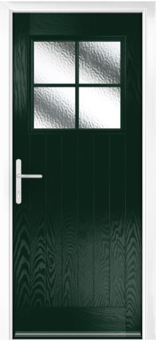 Composite Door - Birch - Rural Collection - Green