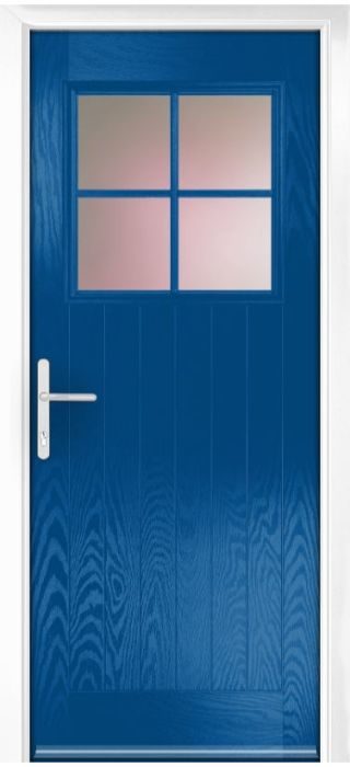 Composite Door - Birch - Rural Collection - French Blue