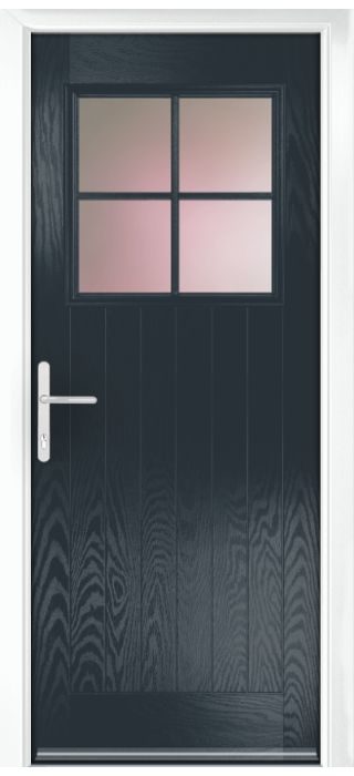 Composite Door - Birch - Rural Collection - Anthracite Grey