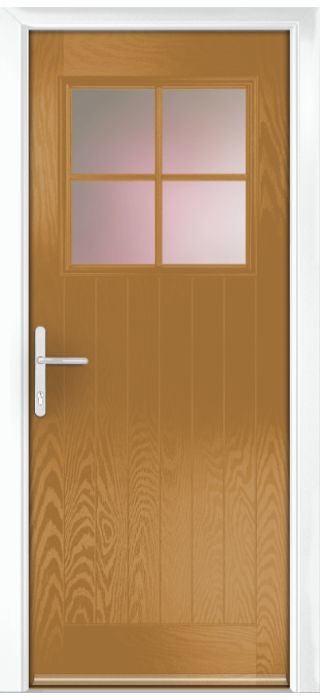 Composite Door - Birch - Rural Collection - Irish Oak