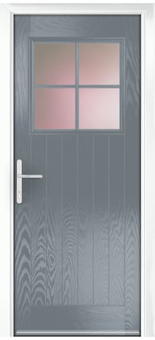 Composite Door - Birch - Rural Collection - Shadow Grey