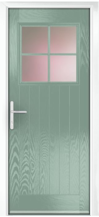 Composite Door - Birch - Rural Collection - Chartwell Green