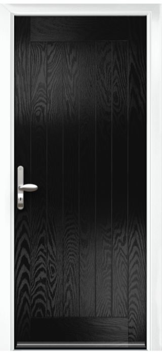 Composite Door - Aspen - Rural Collection - Black