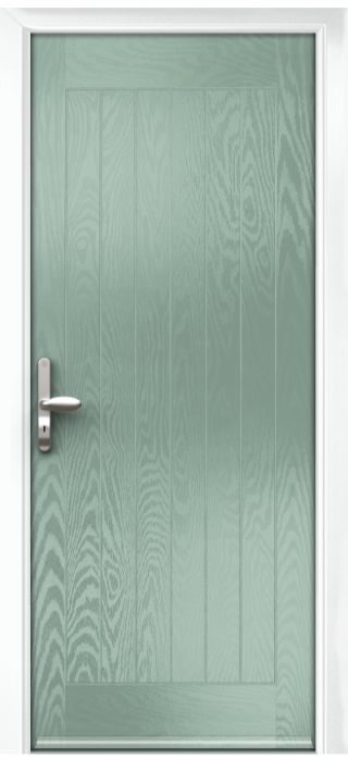 Composite Door - Aspen - Rural Collection - Chartwell Green