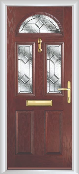 Composite Door - Chillingham - Classic Collection - Rosewood