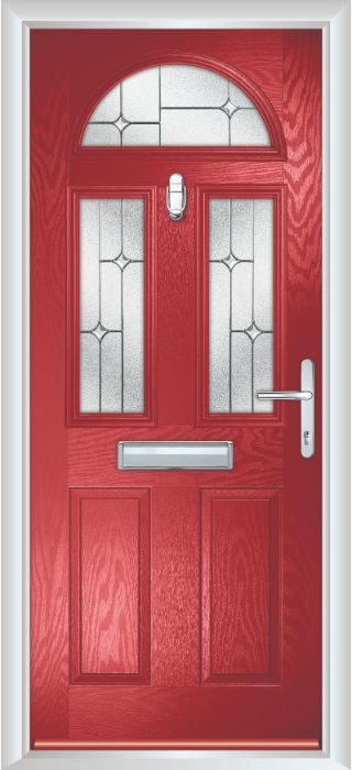 Composite Door - Chillingham - Classic Collection - Red