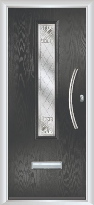 Composite Door - Cullen - Contemporary Collection - Black