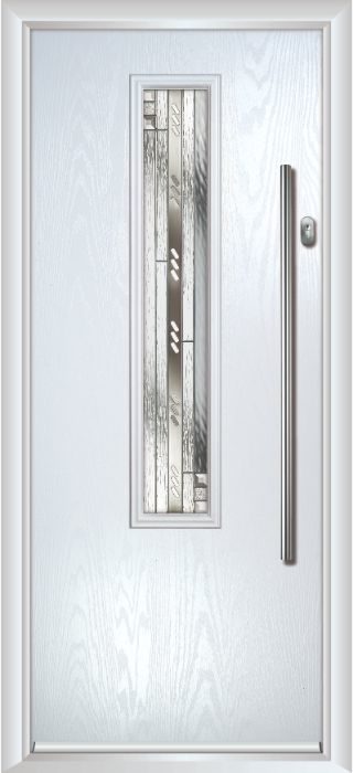 Composite Door - Cullen - Contemporary Collection - White