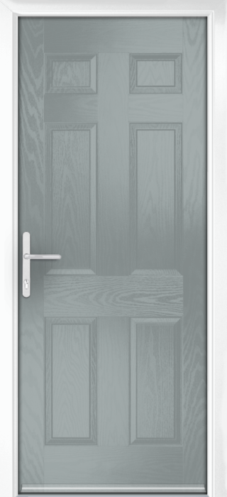 Composite Door - Cuthbert - Classic Collection - Silver Grey