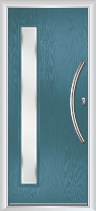 Composite Door - Davy - Contemporary Collection - Victory Blue