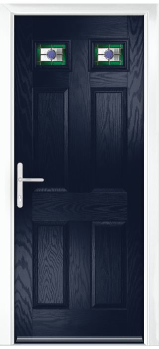 Composite Door - Alnwick - Classic Collection - Blue