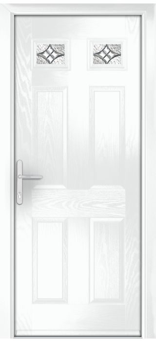 Composite Door - Alnwick - Classic Collection - White