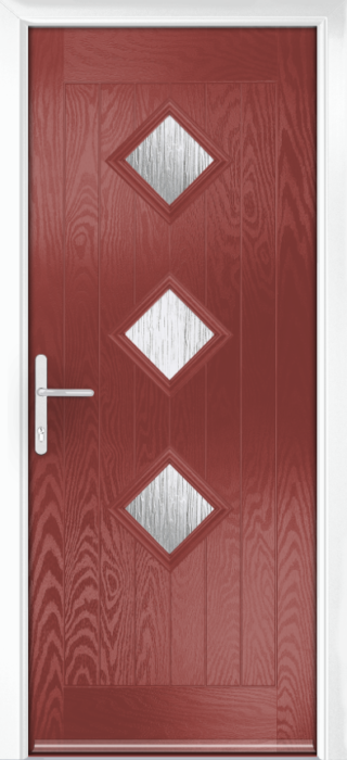 Composite Door - Hornbeam 3 - Rural Collection - Marsala