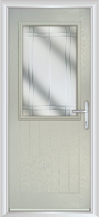 Composite Door - Larch - Rural Collection - Clay