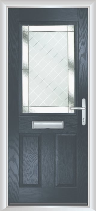 Composite Door - Lindisfarne - Classic Collection - Anthracite Grey