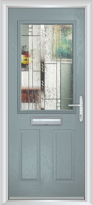 Composite Door - Lindisfarne - Classic Collection - Silver Grey