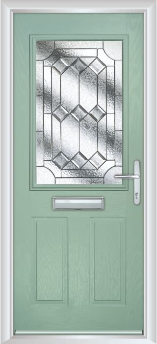 Composite Door - Lindisfarne - Classic Collection - Chartwell Green