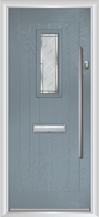 Composite Door - Maple- Rural Collection - Shadow Grey