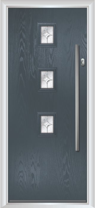 Composite Door - Maxwell - Contemporary Collection - Anthracite Grey