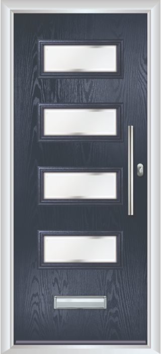 Composite Door - Volta - Contemporary Collection - Blue