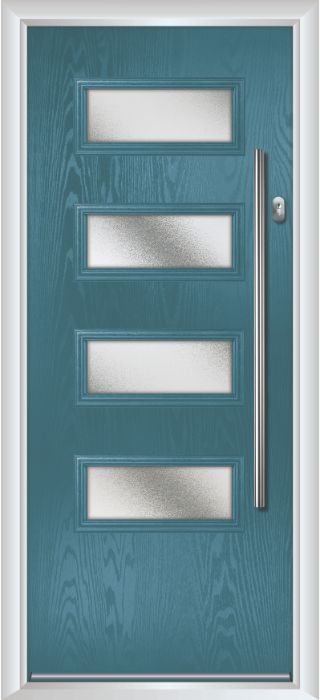 Composite Door - Volta - Contemporary Collection - Victory Blue