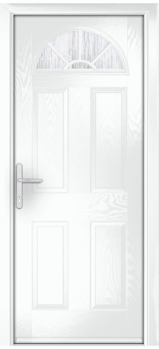 Composite Door - Warkworth - Classic Collection - White