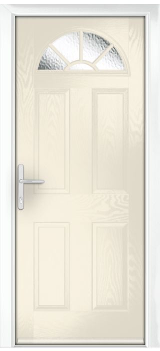 Composite Door - Warkworth - Classic Collection - Cream White