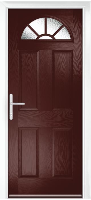 Composite Door - Warkworth - Classic Collection - Rosewood