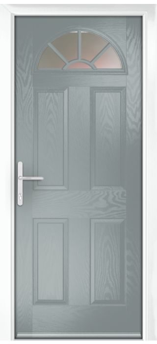 Composite Door - Warkworth - Classic Collection - Silver Grey