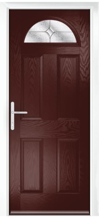 Composite Door - York - Classic Collection - Rosewood