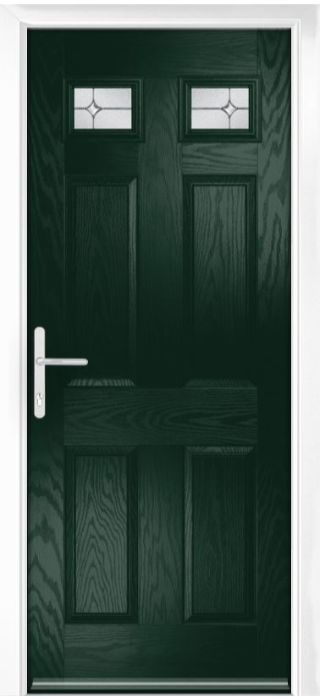 Composite Door - Alnwick - Classic Collection - Green