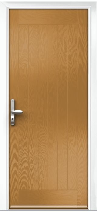 Composite Door - Aspen - Rural Collection - Irish Oak