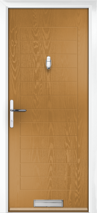 Composite Door - Talbot Solid - Classic Collection - Irish Oak