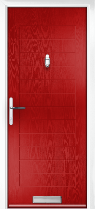 Composite Door - Talbot Solid - Classic Collection - Red