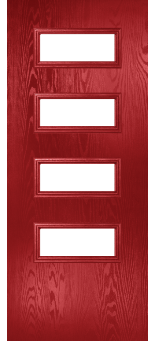 Composite Door - Volta - Classic Collection - Red